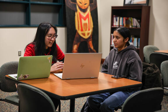 Students Meeting at the Career Center